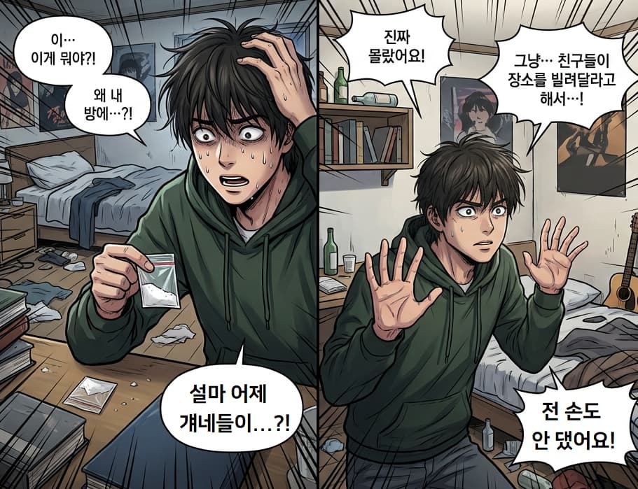 마약법상 단순 소지도 위반 사항